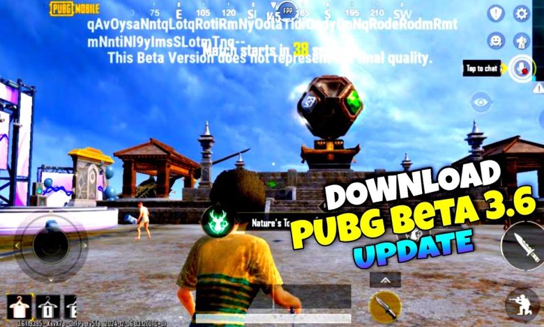 Download PUBG Mobile Beta 3.6